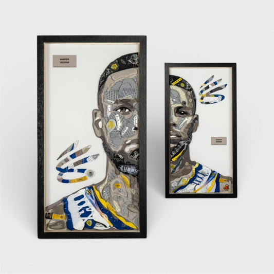 Stephen Curry Sneaker Portrait Art