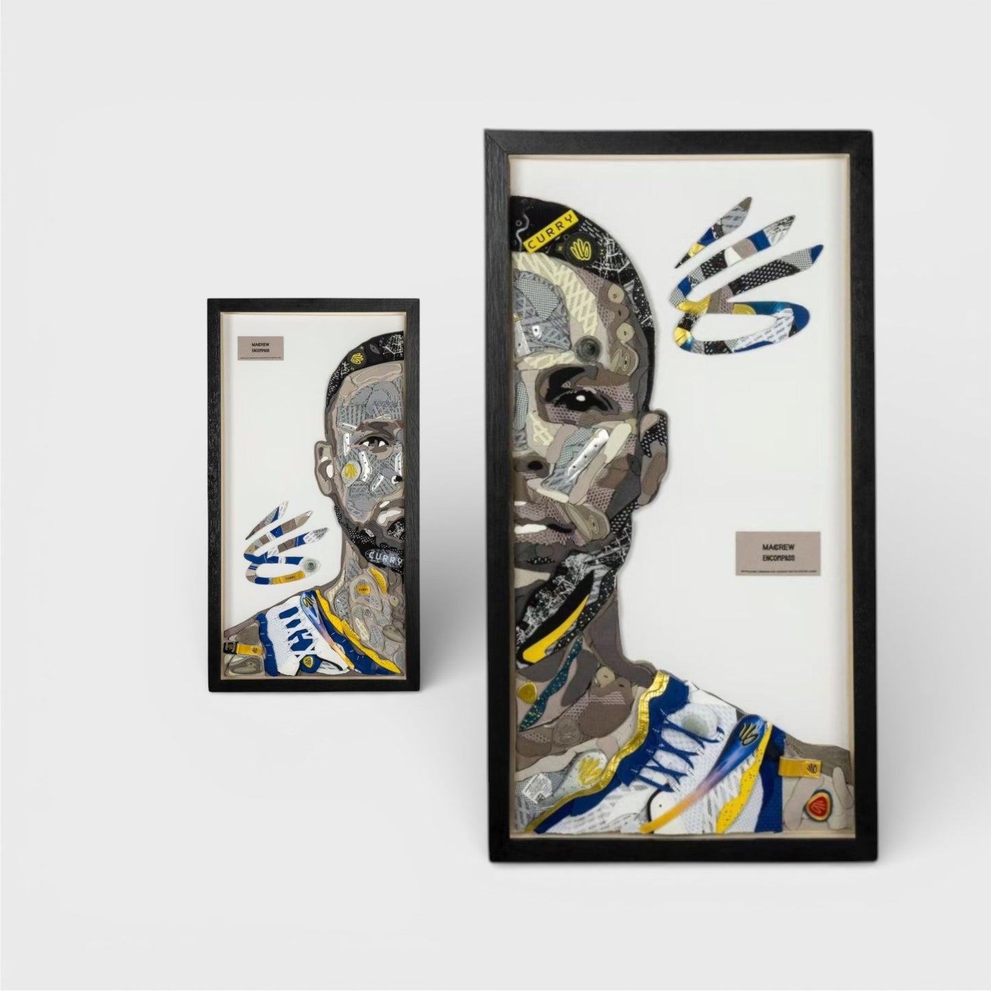 Stephen Curry Sneaker Portrait Art