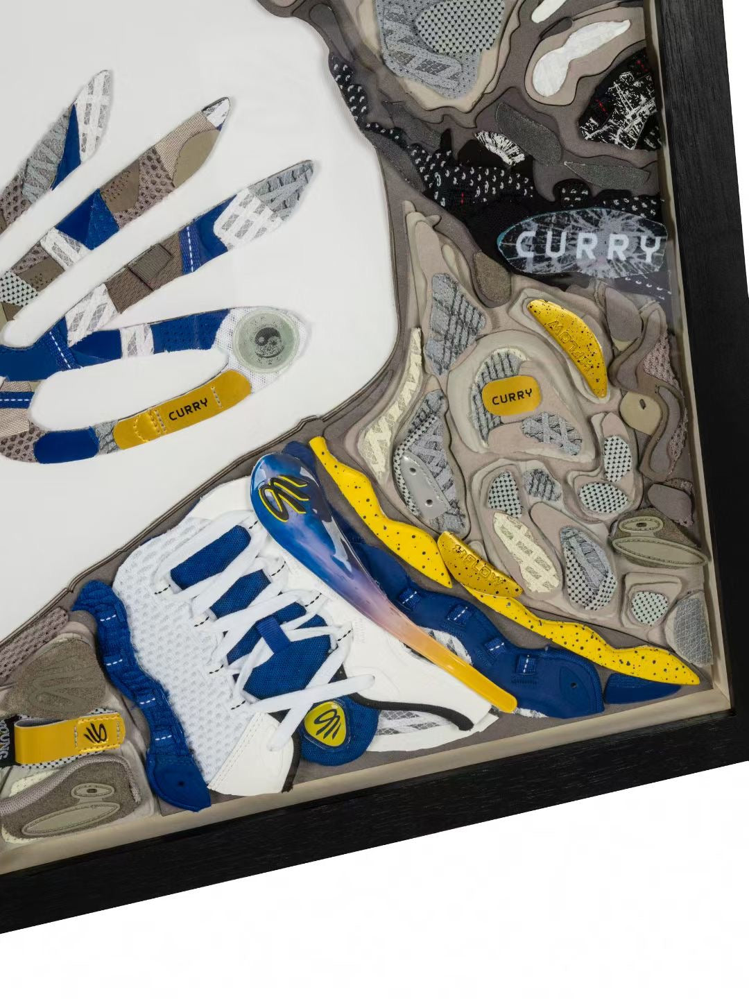 Stephen Curry Sneaker Portrait Art