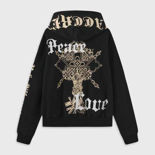 Maccrew Peace and Love Hoodie