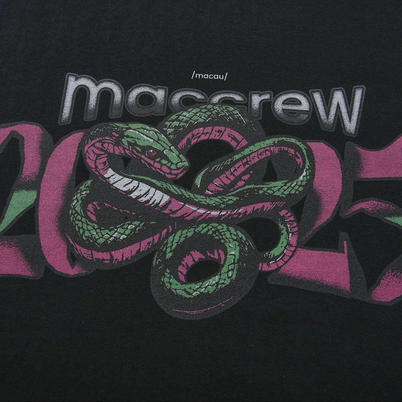 Maccrew Year Of Snake Tee