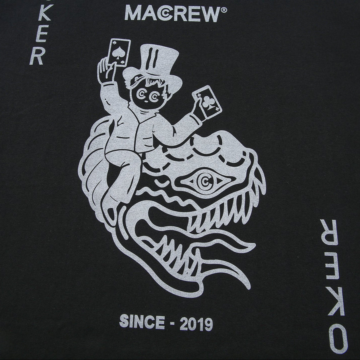 Maccrew Snake Poker Tee