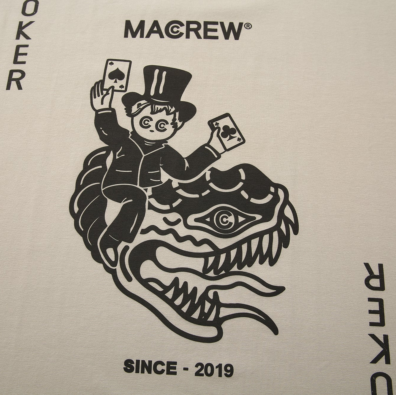 Maccrew Snake Poker Tee