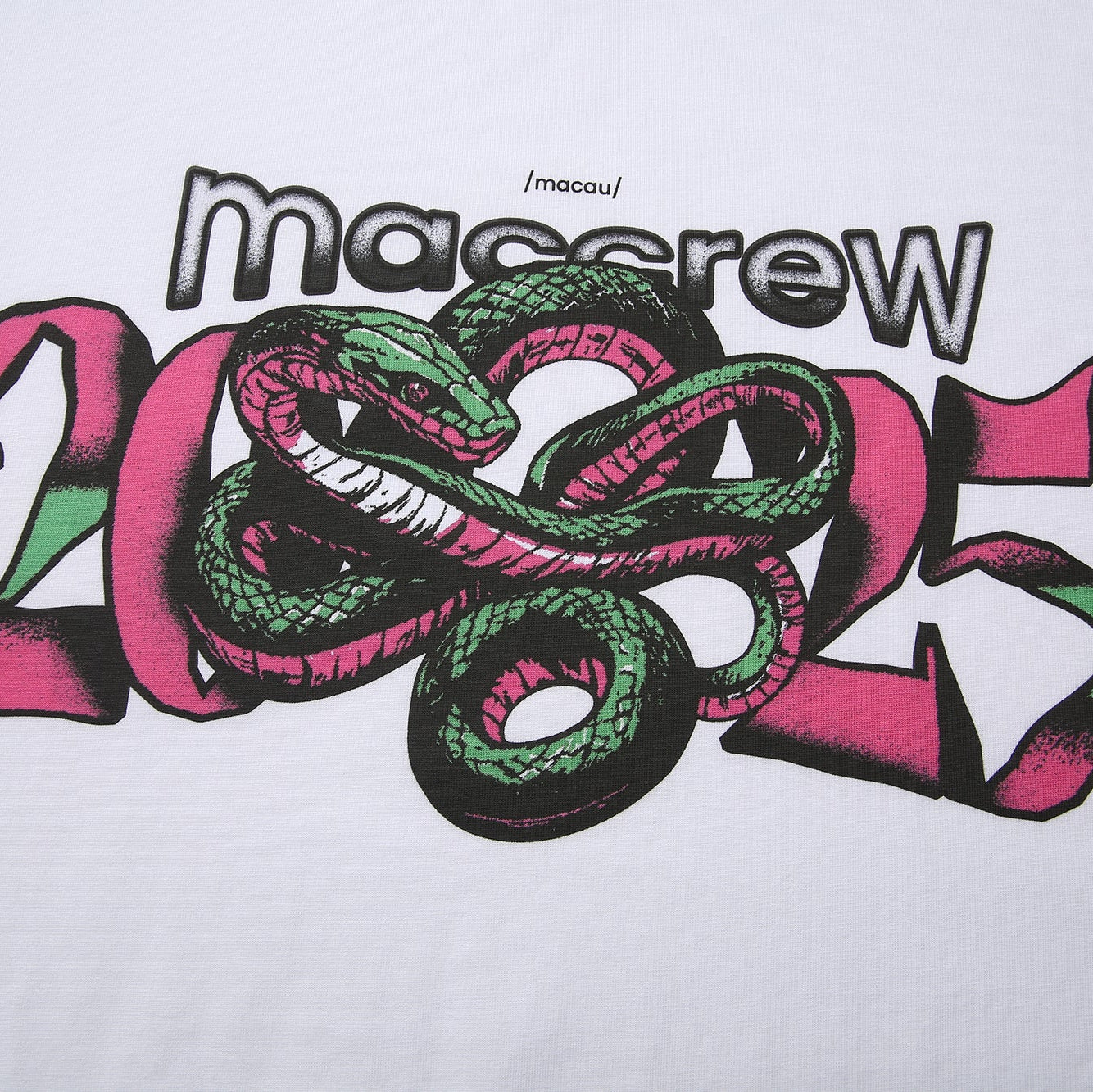 Maccrew Year Of Snake Tee