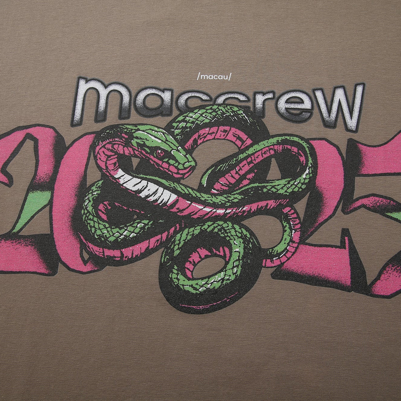 Maccrew Year Of Snake Tee
