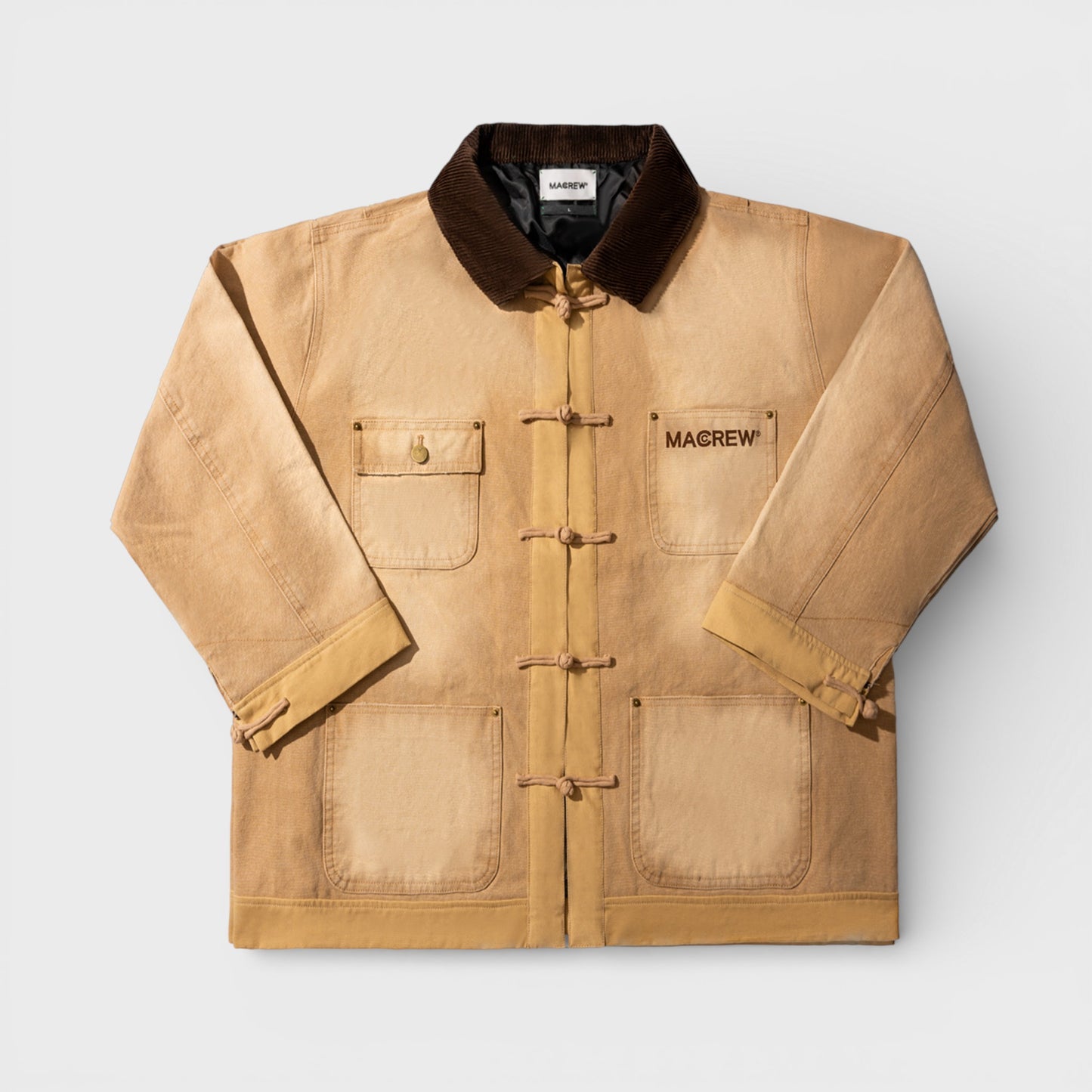 Maccrew Washed Canvas East Weft Jacket